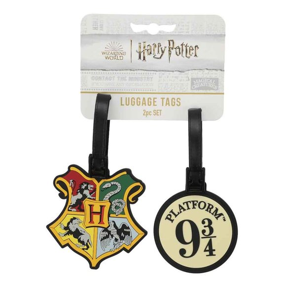 Harry Potter Hogwarts Luggage Tag 2-Pack - Wizarding World Gifts - Picture 4 of 7
